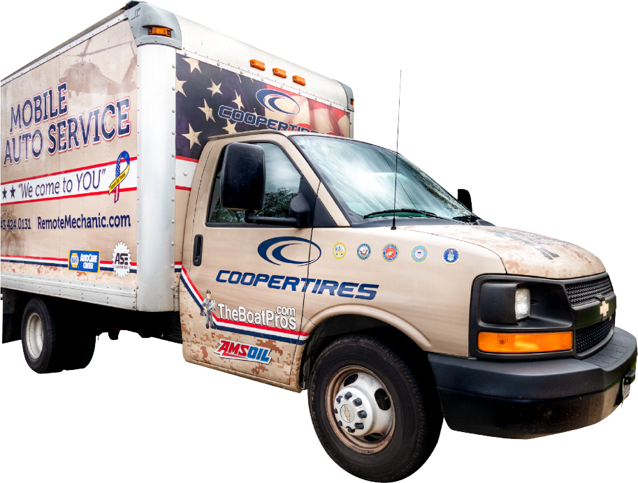 mobile auto service van